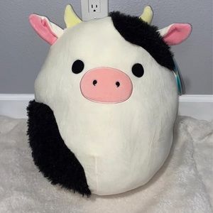 SOLD 16" NWT Connor Fuzzy Sherpa Cow Squishmallow Walgreens Exclusive